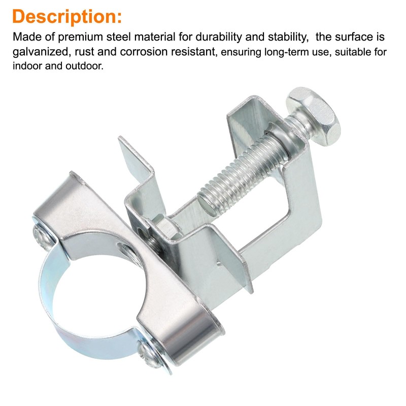 uxcell 10Pcs Conduit Hanger with Beam Clamp Fit for 1"(25mm)