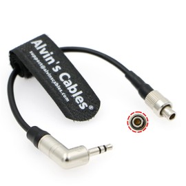 Alvin’s Cables Timecode Cable for Wisycom MTP60 from Tentacle Sync 3.5mm TRS to FVB 00 3 Pin Timecode Cable for Audio Ltd. A10-TX Transmitter| Zaxcom ZFR400 7.9In(20cm)