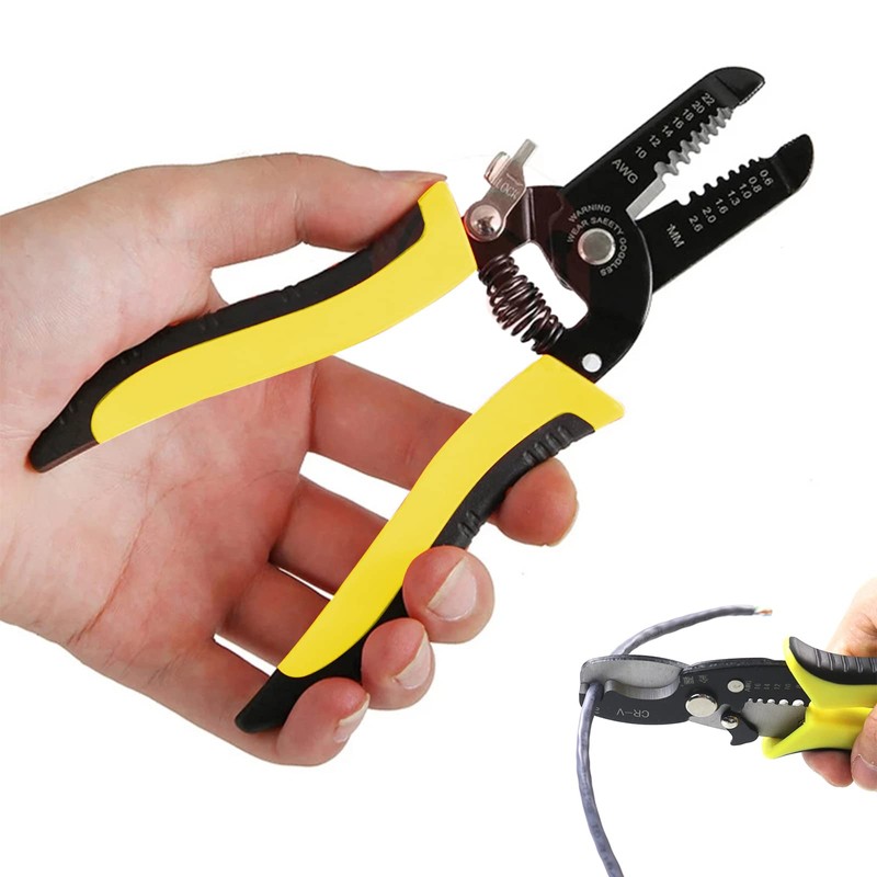 Multifunctional wire stripper, wire stripper, small wire stripper pliers, for