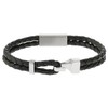 Diesel Braided Leather 2-Strand Bracelet