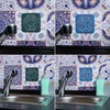 Kitchen Drain Strainer 13 x 13 cm 3 Pieces TPR