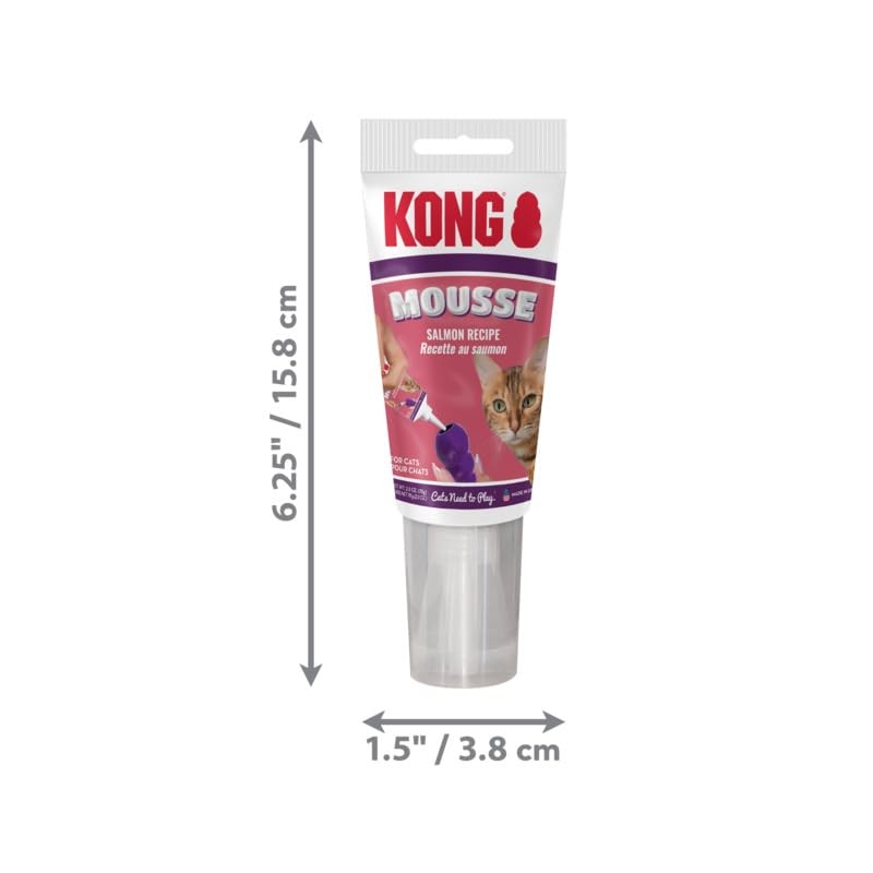 KONG Mousse Salmon Paste Treat 2.5 Ounces
