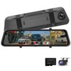Pirara Mirrored Dash Cam (2023 Newest Model), 1296P Simultaneous Display/Recording,