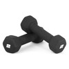 CAP Barbell 2 LB Neoprene Dumbbell Hand Weights - Pair