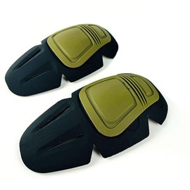 HANSTRONG GEAR Tactical Military Paintball Elbow Knee Pads Airsoft Combat Protective Set Green