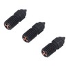 3 Pcs 3D Printer Nozzle M6 Hardened Steel Heat Resistant