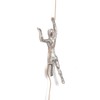 Moritz Sculpture Aluminium Figure Climber | 30 x 14 x