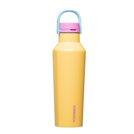 Corkcicle Classic Sport Canteen Insulated Water Bottle - Keeps Beverages Cold 25 Hours - Triple Insulated - Summer Drinkware Gift - Keeps Drinks Ice Cold - Leak-Proof Cap - 20 oz - Toucan Jams