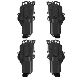 Power Door Lock Actuator Kit Fit for Ford F150 F250 F350 F450 Excursion Expedition Mustang Ranger Lincoln Mercury Mazda, 6L3Z-25218A-42AA, 6L3Z-25218A-43AA, Front Rear Driver Passenger Side, Set of 4