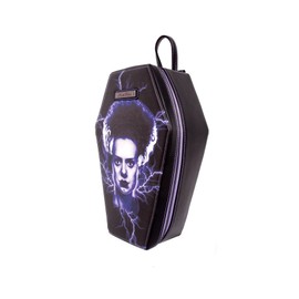 Rock Rebel Bride of Frankenstein Coffin Backpack