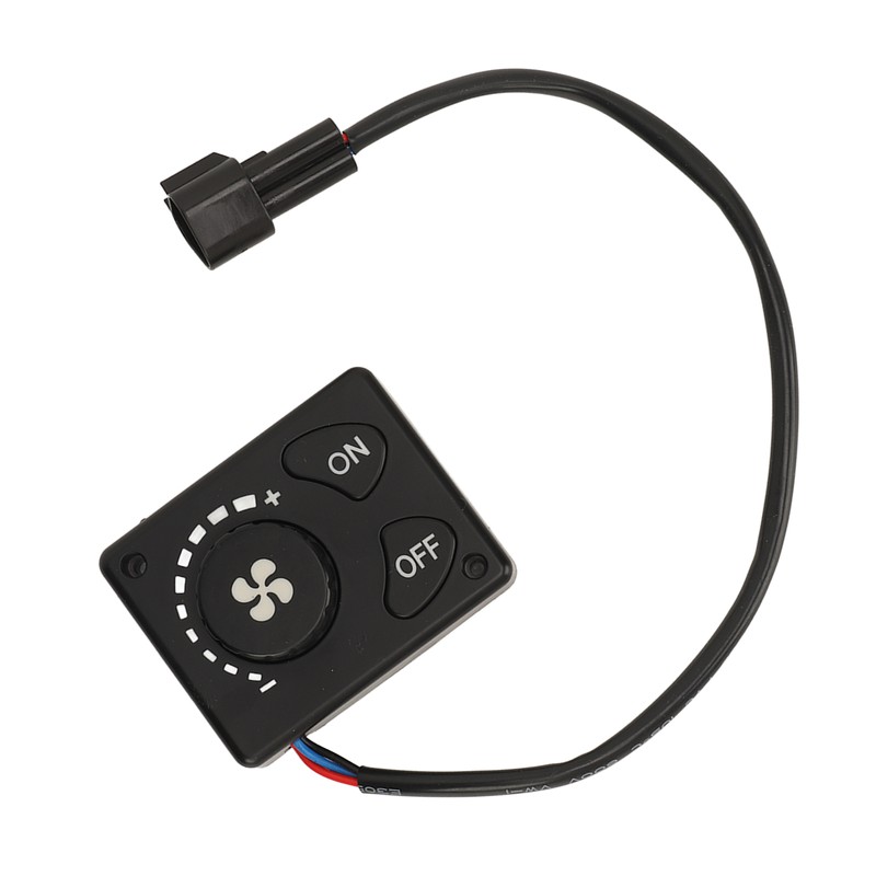 DC12V 24V Parking Heater Controller Knob Switch 3 Pins Port