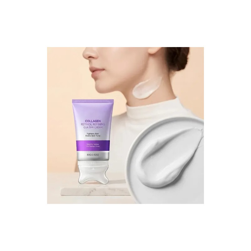Crema Gua Sha Colágeno Retinol Lifting Hidratante Cuello