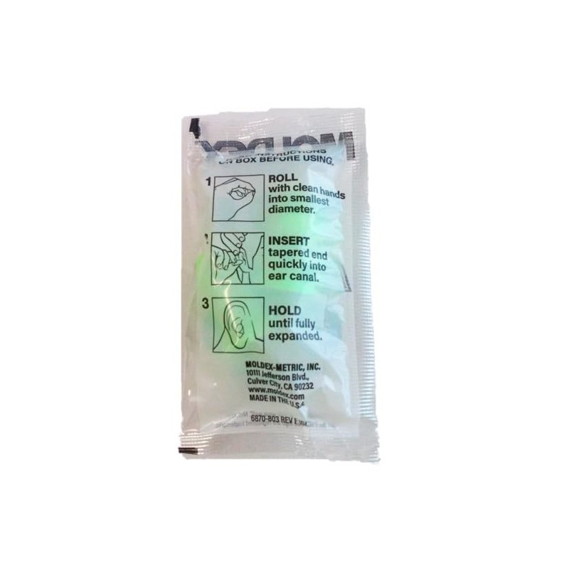 MOLDEX Moldex Ear Plugs 10 Pairs Meteors Moldex Genuine Case