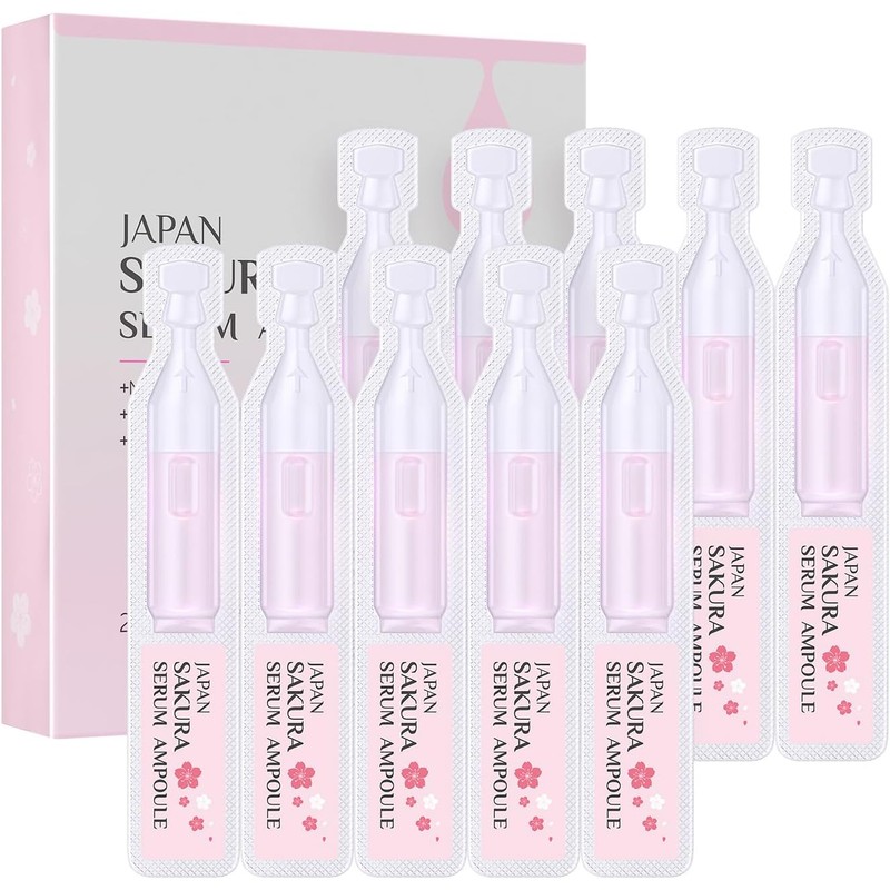 De ampollas de niacinamida para cuidado del rostro con