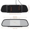 IPoster 5-inch LCD Rearview Mirror Display Screen 360° Mini Rearview