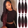 AFNOTE Braiding Hair Pre Stretched,Ombre Braiding Hair Extensions for Women