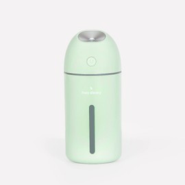 Hey Dewy Wireless, Rechargeable, Self-Care, Skin-Nourishing, Hydrating, Portable Cool Mist Humidifier (Sage)