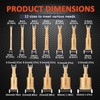 Xanadued 12 Pack Diamond Hole Saw Kit, Diamond Hole Saw,