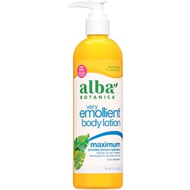 Alba Botanica Very Emollient Maximum Body Lotion, 12 oz