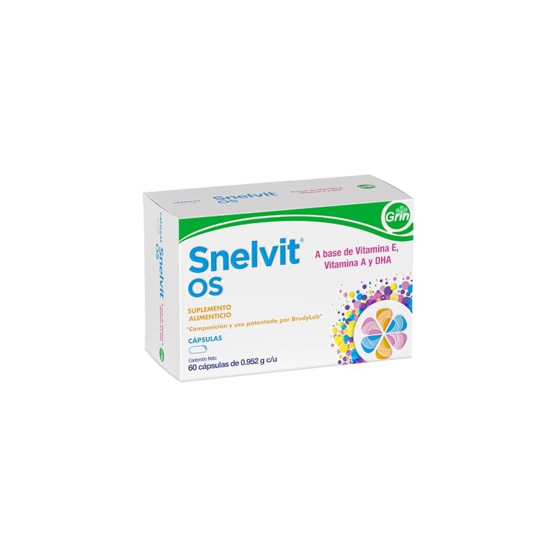 Snelvit Os Suplemento Alimenticio Oftálmico Con 60 Cápsulas