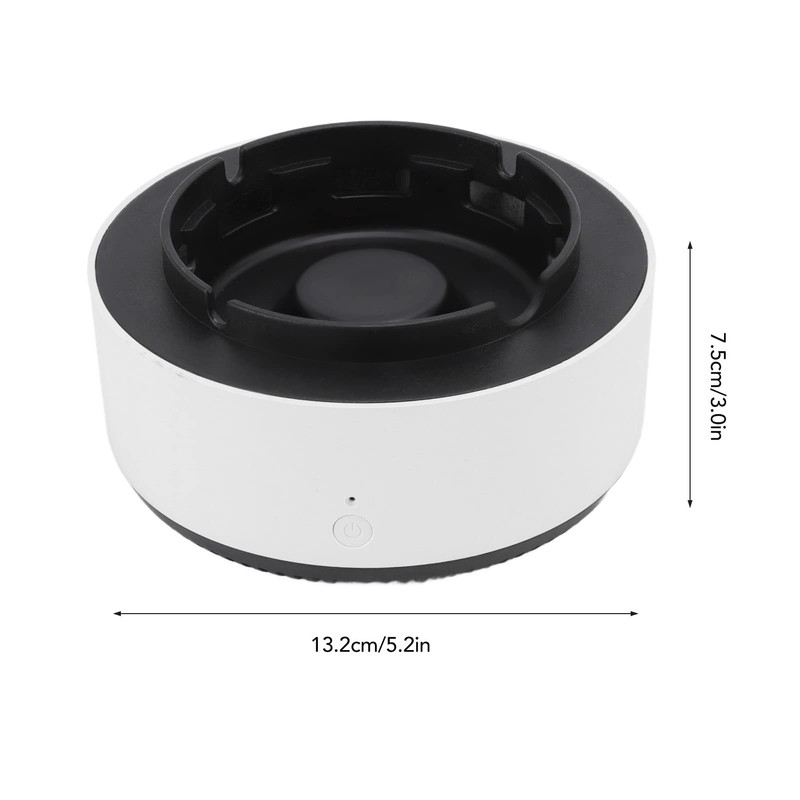 Multifunctional Smart Ashtray Self Extinguishing Negative Ion Air Purifier for