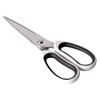 Pearl Metal Softia C-3680 Kitchen Scissors, Black