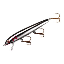 Cotton Cordell C0804 Red Fin Fishing Lure, Chrome/Black Back, 4"