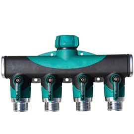 Drip Depot Garden Faucet Splitter - Zones : 4