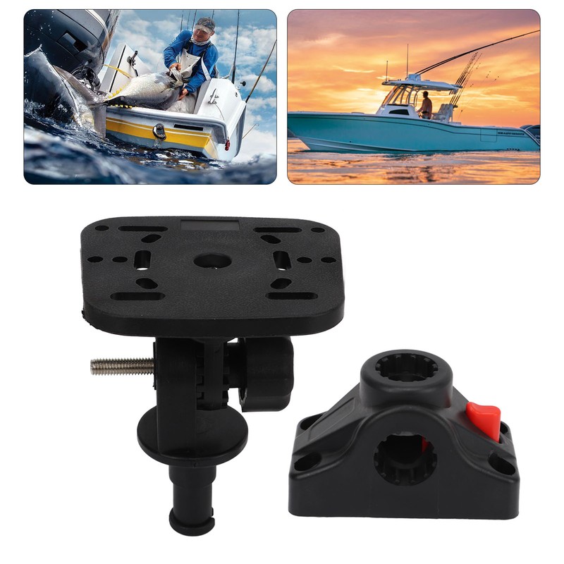 Fish Finder Mount 360 Degree Rotation Screw Fixed Installation Portable