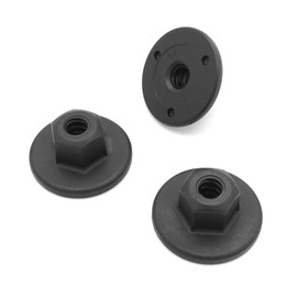 VVO Fasteners Plastic Rear Wheel Arch Lining and Mudguard Clip, Black (Pack of 10)