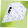 jojofuny Acrylic Quilting Ruler Accurate Diamond Shape Measuring Tool for