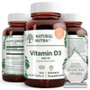 Natural Nutra 100 Vitamin D3 400 IU Softgels - VIT