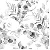 HAOKHOME Peel and Stick Wallpaper Boho Black/Grey/White Eucalyptus Leaf Floral