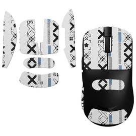 ATK Blazing Sky F1 Ultimate Mouse Grip Tape [NOUKAJU] ATK Blazing Sky F1 Ultimate Gaming Mouse, Anti-Slip Grip Tape Super Absorbent, Ultra Thin, Anti-Slip Tape for Gaming Mouse (White)