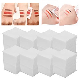 1600 Piezas de Almohadillas de Algodón para Desmaquillar Desechables, Y Espesa, Compresa Húmeda, Cosmética, Desmaquillador Facial, Almohadilla de Algodón para Pestañas, Uñas, Almohadillas de