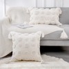 PANOD Super Soft Farmhouse Decorative Plush Throw Pillow Covers 24