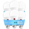 Sunco 6 Pack Dusk To Dawn Light Bulbs Outdoor, Sensor