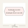 AT Beauty False Eyelashes – Lifted & Wide Eye Effect,