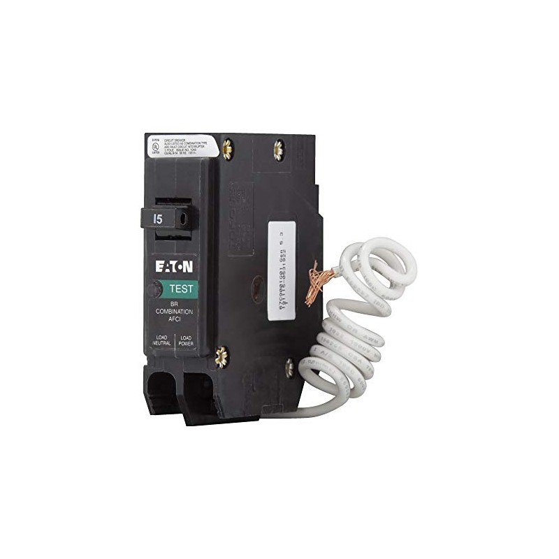 Eaton BRN115AF Br Combo Afci, 1p, 15a, 10kaic, Pigtail