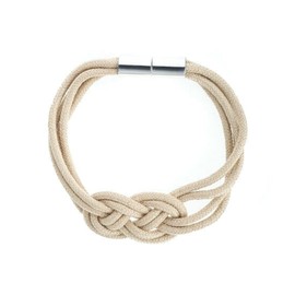 2X Strong Magnetic Curtain Clips Tie Rope Backs Holdbacks Buckle Tiebacks Home Beige