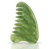 Multipurpose Jade Green Handmade Massage Comb Full Relaxing Massage Scalp