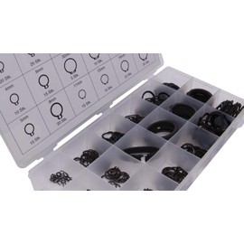 300-Piece Snap Ring Assortment 3-32 mm Outer Circlip Snap Rings Groove Ring Seegering