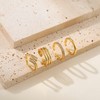 LOFITOR 4PCS Toe Rings for Women Gold Adjustable 14K Gold