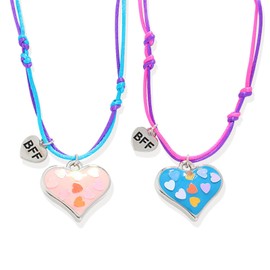 Friendship Necklace Best Friend Necklace Birthday Gift Matching BFF Necklace for 33 Girls Sister Birthday Gifts Soul Sister Gifts for Girls