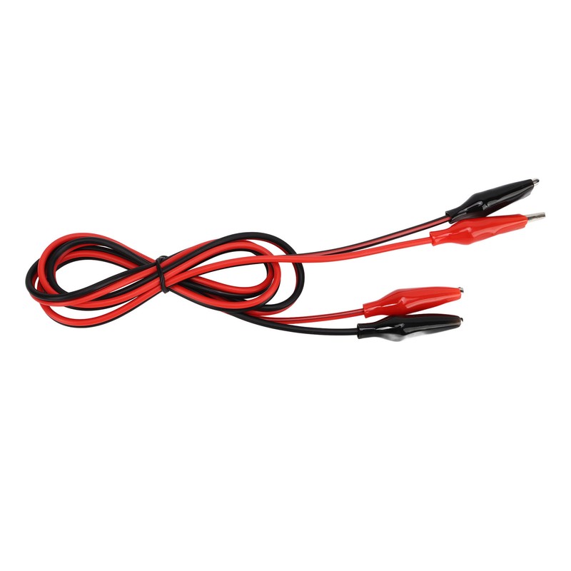 10Pcs Electrical Alligator Clip Dual Ended Alligator Clamps Test Leads