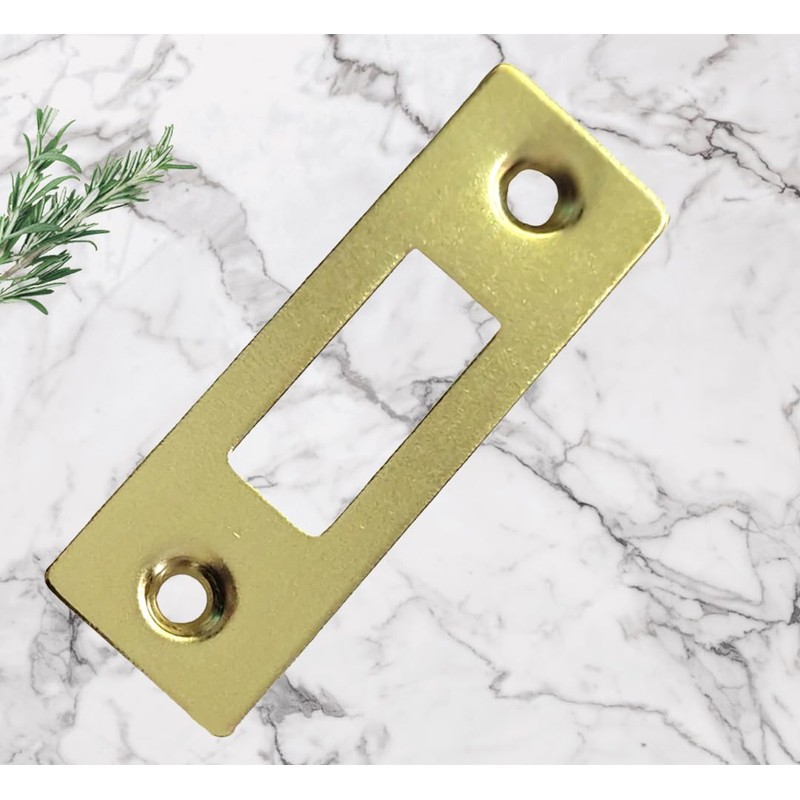 Polished Brass Steel Face Plate for Doors and Frames