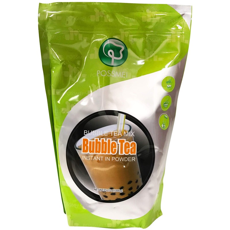 Possmei Bubble Tea Mix Instant Powder, Bubble Tea 3in1, 2.2