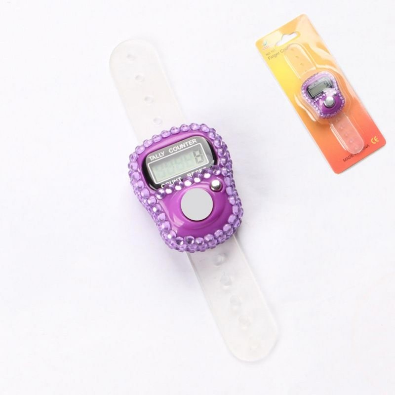 Electronic Finger Counter - LCD Display Counting Clicker | Resettable