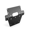 WeiSen Winch Mounting Bracket Plate Heavy-Duty Steel Compatible with Honda
