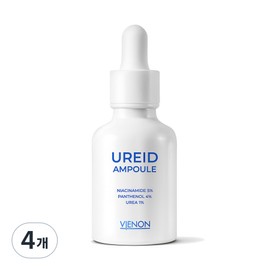 Vienon Ureid Anti-Aging Ampoule Spots, Blemishes, Whitening Serum, Age Spots, Pigmentation, Sunshine, Freckles, 4 Pieces, 30ml / 비에논 우레이드 안티에이징 앰플 기미 잡티 미백 세럼 검버섯 색소침착 흑자 주근깨, 4개, 30ml